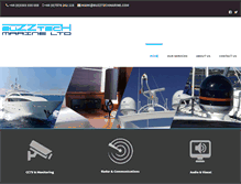 Tablet Screenshot of buzztechmarine.com